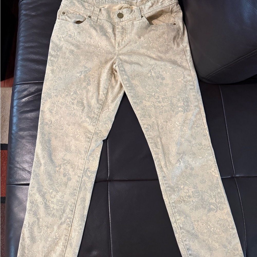INC International Concepts Beige Skinny Pants